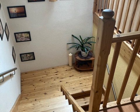 Treppe zum DG