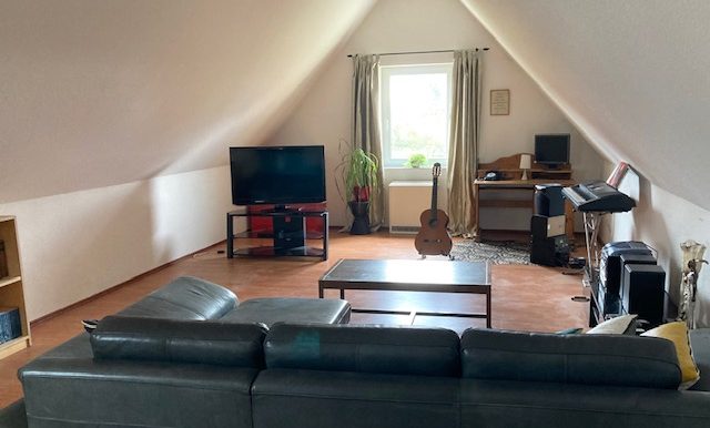 Offenes Dachgeschosszimmer