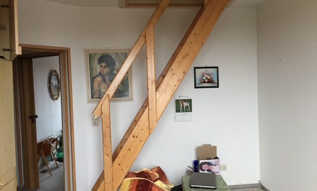 Treppe zum Dachspitz