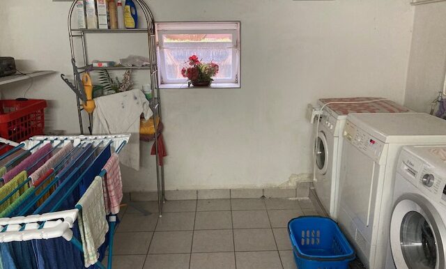 Waschmaschinenraum im Keller