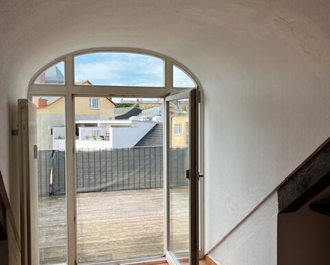 Terrassenaustritt von der Küche