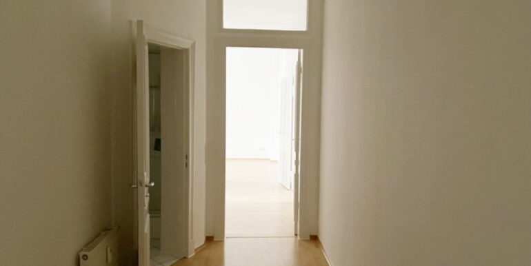 Flur vor der Vermietung