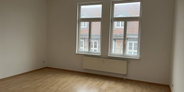 Wohnzimmer vor der Vermietung