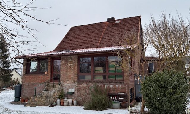 Blick auf den Wintergarten