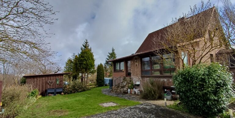 Blick auf den Wintergarten