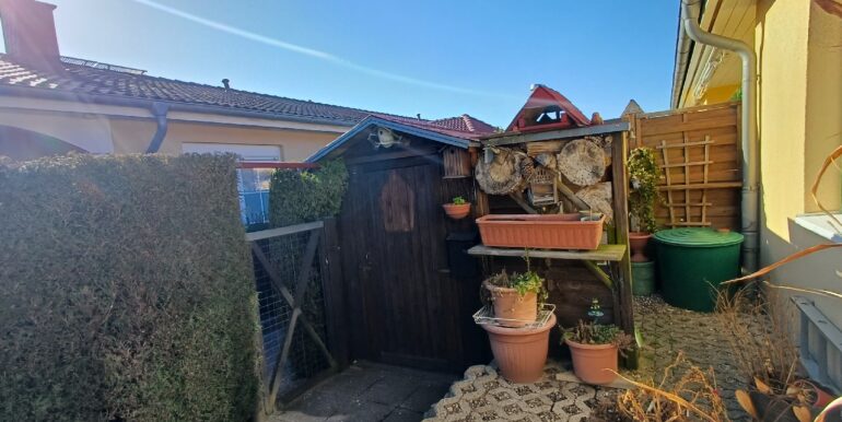 kleine Ecke zum Gärtnern