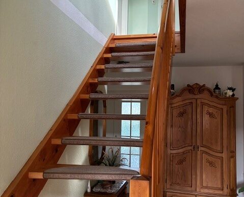 Treppe ins Dachgeschoss