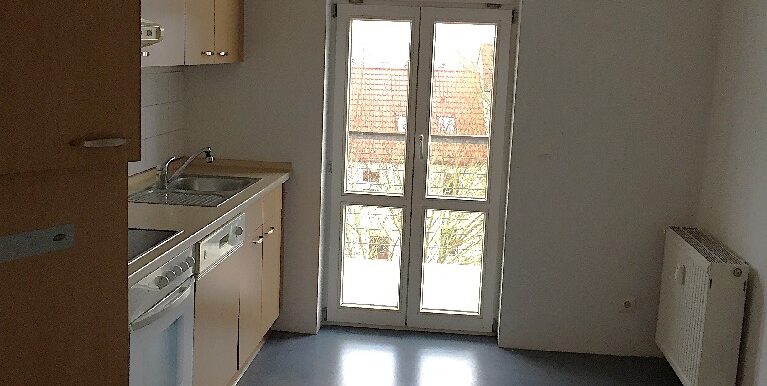 Küche mit Einbauküche