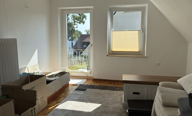 Austritt auf kleinen Balkon